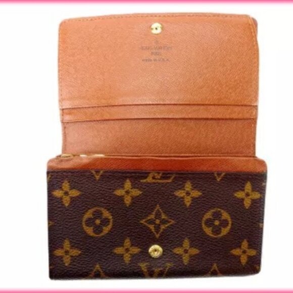 Louis Vuitton Wallet Purse Monogram Brown Woman Authentic Used - Picture 2 of 15